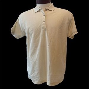 NWOT - Port Authority ladies cream color polo shirt